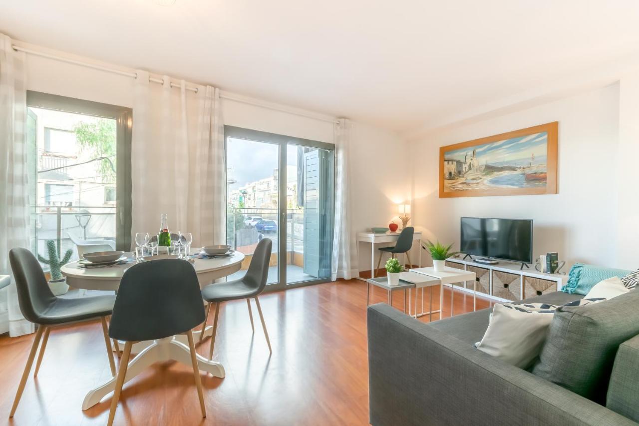 Sant Sebastia Moderno Apartamento A 100 Metros De La Playa Sitges Eksteriør bilde