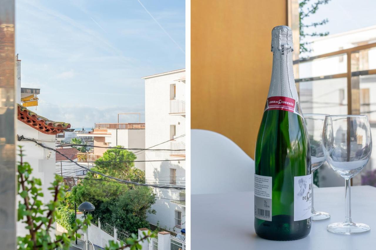 Sant Sebastia Moderno Apartamento A 100 Metros De La Playa Sitges Eksteriør bilde